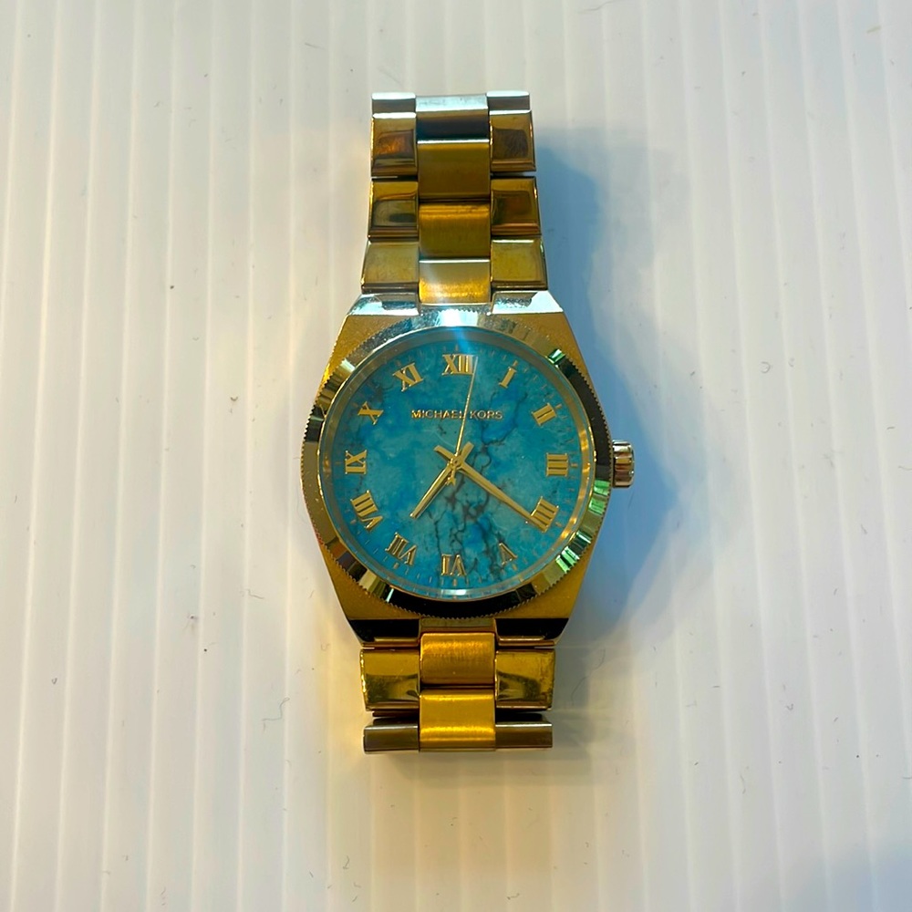 Michael Kors turquoise watch